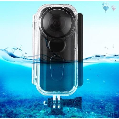 New Underwater 5M Waterproof Diving Case Cover Housing Shell for Insta360 ONE X Action Cameras