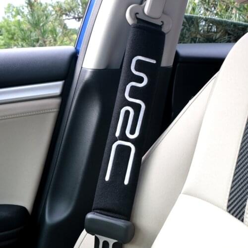 Car Safety Seat Belt Pads Harness Safety Shoulder Strap Cushion Cover Shoulder Cover for Mercedes subaru Chevrolet land rover