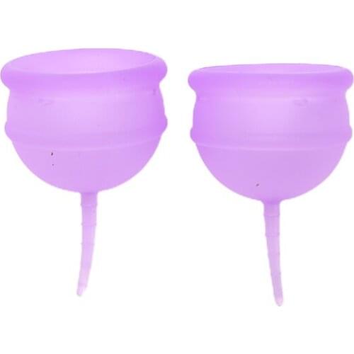Silicone Menstrual Cup Feminine Hygiene Lady Cup Prevent Side Leakage Period Cup Collector Menstrual Vigin Care High Quality