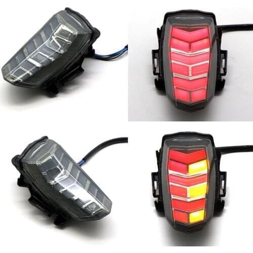 ABS Plastic Motorcycle Led Tail Light Turn Signals Brake Lamp For Yamaha YZF R15 YZF-R15 V3 2017-Up