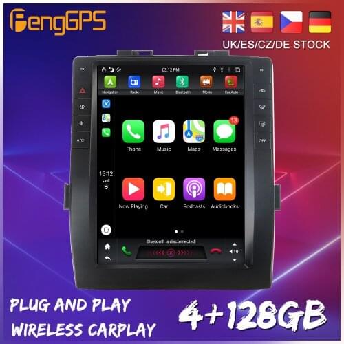 128G Android 9.0 Tesla Style Vertical Screen For Toyota Alphard 2015 - 2019 Car GPS Radio Accessories Auto Stereo Head Unit 2din