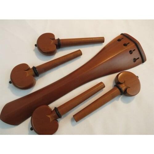 Cello part,1set high quality jujube wood 4/4 CELLO part,pegs, tailpiece