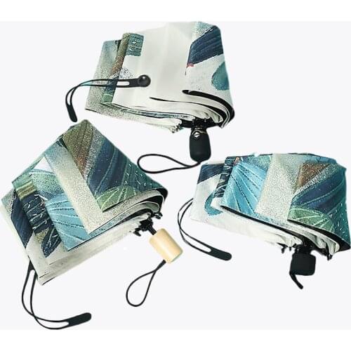 Sunshade Umbrella Rain Women Corporation Paraguas Plegable Sun Protection Anti-UV Umbrella Parapluie Folding Women Umbrella