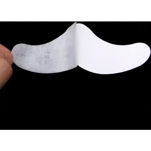 1 Pair Comfy Curved Gel Eye Pad Eyelash Pad Patch For Eyelash Extensions