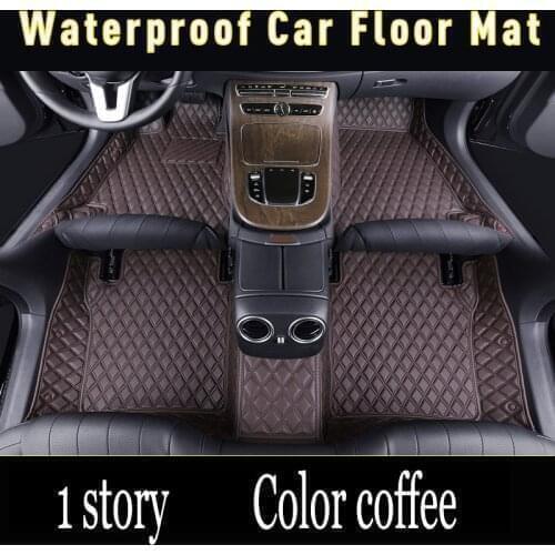 ZHAOYANHUA Car floor mats for Mercedes Benz g w463 1998 1999 2000-2019 NEW car waterproof leather accessories carpet floor mat