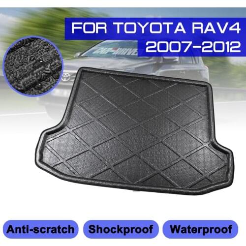 Car Floor Mat Carpet Rear Trunk Anti-mud Cover For Toyota RAV4 2007 2008 2009 2010 2011 2012