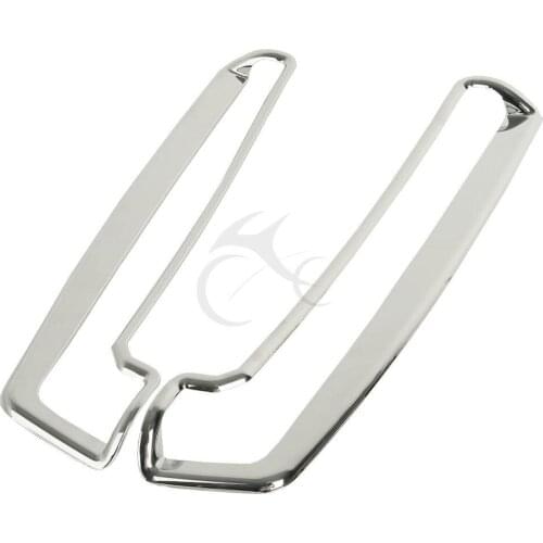 Motorcycle Side Marker Light Trim For Harley Tour Pack Electra Tri Glide Models 2014-2020