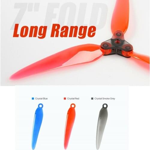 Foxeer DALPROP Fold F7 7inch POPO Propeller Folding Hub High Efficience Crash Resistance for FPV Racing Quadcopter Frame Props
