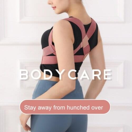 Aolikes Body Care Posture Corrector Brace Adult Adjustable Shoulder Upper Back Support Comfortable Invisible Humpback Correction