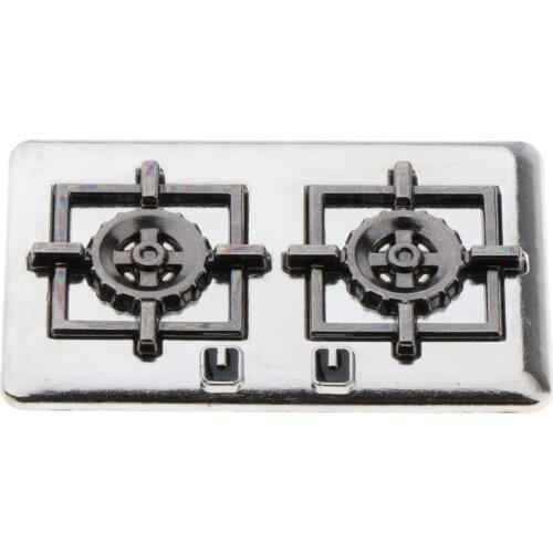 Dollhouse Mini Miniature Gas Stove Model Kitchen 1:12 Doll House Accerrories Dining Room Small Decoration