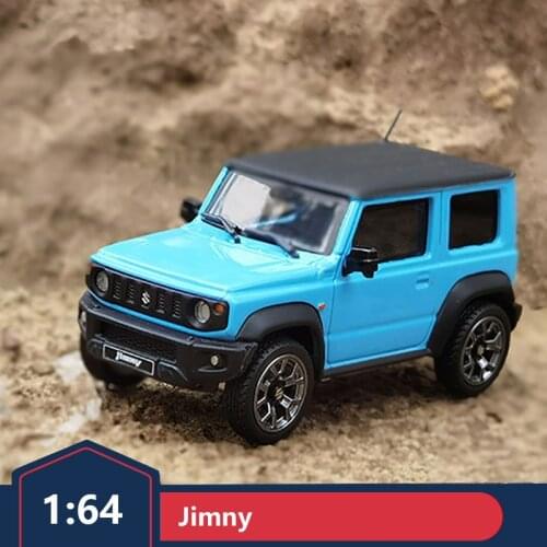 LCD original car model Suzuki Jimny Suzuki Jimny off-road vehicle 1:64 alloy simulation car model