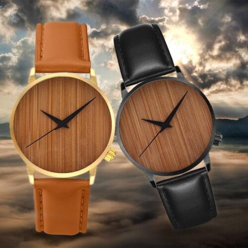 2020 Men Watch Fashion Wooden Watch Mens And Womens Watch Bamboo Watch Mature Mens Business Retro Style Watch High Quality
