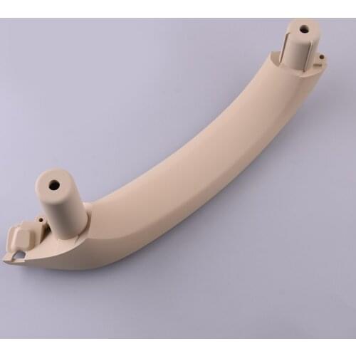 Beige Front Right Interior Door Pull Handle Trim Cover Car Fit for BMW X3 F25 X4 F26 2011 2012 2013 2014 2015 2016 2017