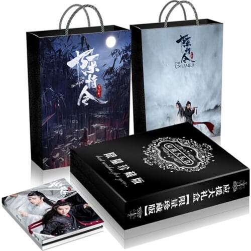 The Untamed Chen Qing Ling Super Deluxe Gift box Wei Wuxian Lan Wangji Custom Album Poster Bookmark Gift Anime Around ID Card