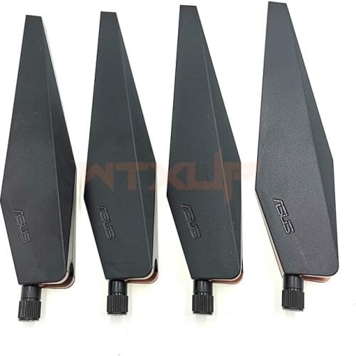 8pcs/lot Original antennas of ASUS GT-AC5300 wireless Router Dual Band external antenna RP-SMA male Connector AC5300