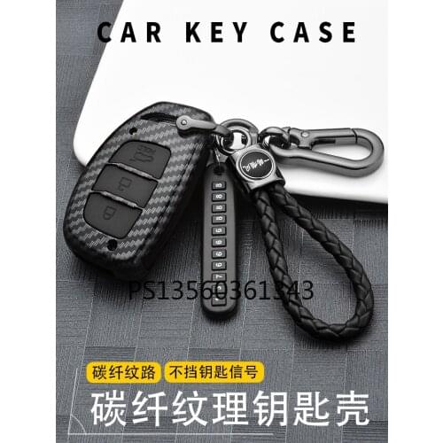 Suitable for Hyundai key cover Elantra MISTRA Tucson IX35 ix25 cable SONATA car key cover shell buckle