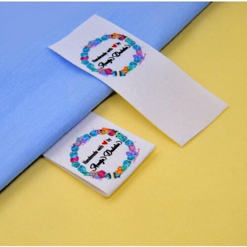 Custom Folding Labels / Custom Brand labels, Clothing labels, Childrens clothing ,Sewing (FR111)