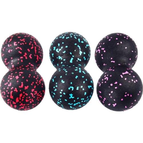 2020 Popular Massager Peanut Ball Roller Double Massage Ball Relaxation Muscle Yoga Foot Wrist Back Pilates Fitness Accessories