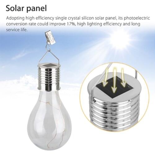 Solar Copper Wire Bulb Solar Light Bulb Solar Lamp Outdoor Solar Lamp Garden /For Garden And Vegetable Patch/Garden Fence Light