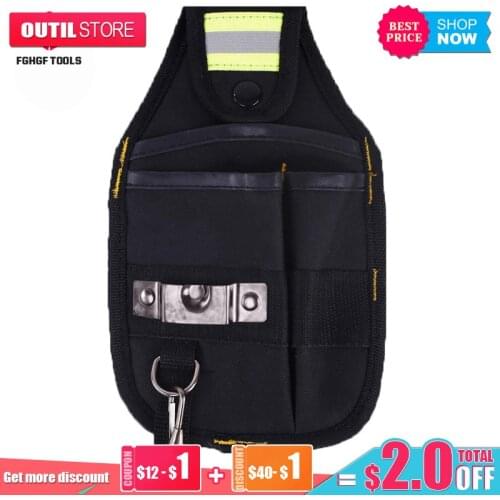 FGHGF Strong Oxford Cloth And Thicken Wear Design Waterproof Electrician Wide Tool Tools Bag Belt Holder Kit Pockets