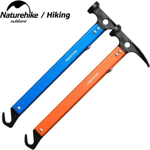 Naturehike Camping Hammer Outdoor Multi-function Tool Camping Tent Site Nail Hammer Engineer Field Survival Equipment