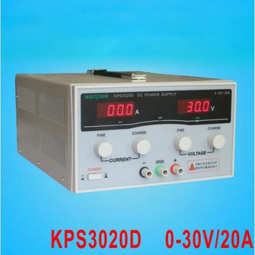 KPS3020D High Precision Digital DC Power Supply 30V/20A for Scientific Research Laboratory Switch DC Power Supply