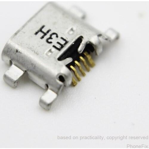 10pcs/lot Original for HUAWEI Ascend P7 micro usb charge charging connector plug dock socket port