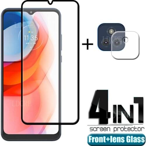 4-in-1 For Motoroal Moto G Play 2021 Glass For Moto G Play 2021 Tempered Glass Screen Protector For Moto G Play 2021 Lens Glass