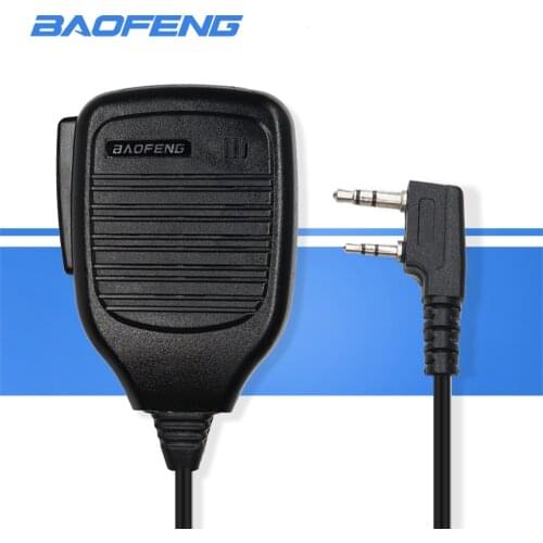 Baofeng Walkie Talkie Microphone MIC Speaker Dual PTT for Baofeng BF888S UV-82 UV-5R UV6R UV 5R UV 82 Two Way Radio Accessories