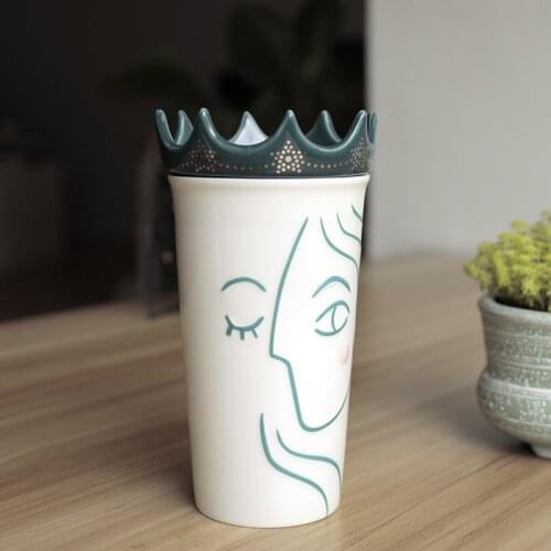 Star Papa Sakura Cup Goddess Cup with Lid Mid-Autumn Anniversary Mug Coffee Mugs with Logo