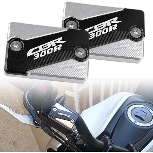 For Honda CBR300R High quality Motorcycle front brake fluid reservoir cap cover CB300F CBR300 R/F CBR 300R 20152 016 2017 2018