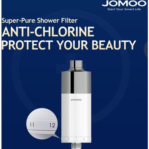 JOMOO Shower Filter Bathing Water Filter Purifier Healthy Skin Care Reduce Chlorine and Heavy Metal JBF40-1