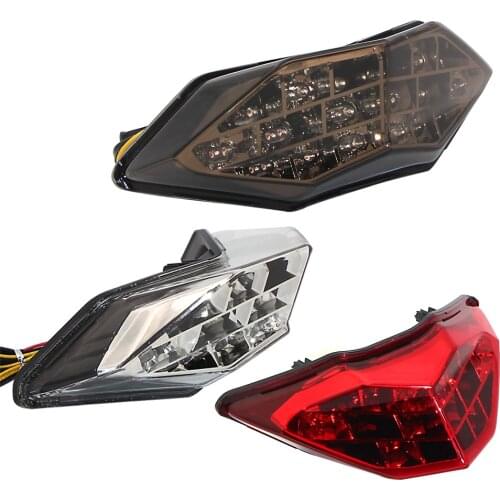 Motorcycle Taillight Brake Light Turn Signals Indicator Rear Lamp for Kawasaki Ninja 250R 300 EX300 Z250 Z300 2013 2014 2015