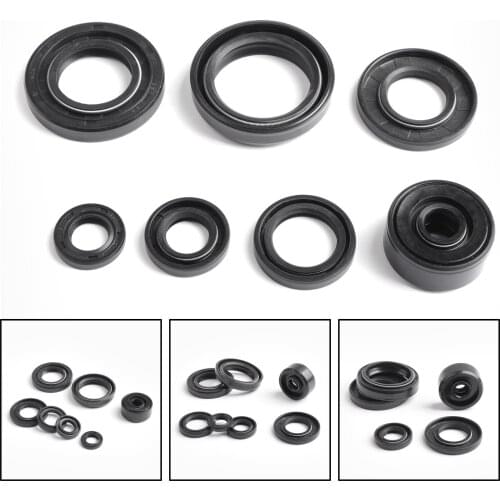 Artudatech Engine Oil Seal Seals Set Kits For Yamaha TZM150 ZF150-2 TZR150 Motorcycle Accessories Parts
