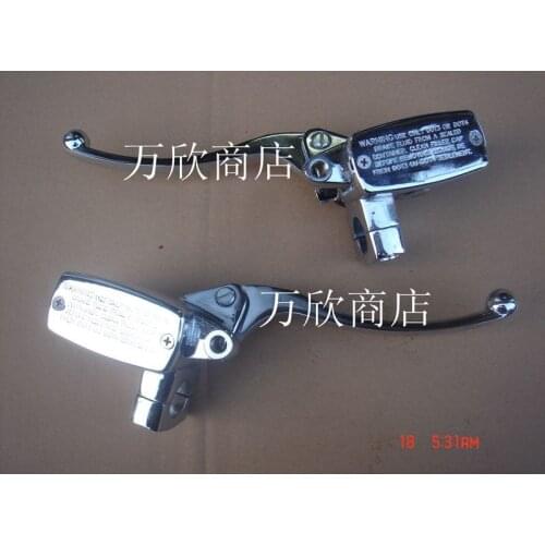Motorcycle plating large turtle king electric car disc brake pump hydraulic pump on the pump around the left and right