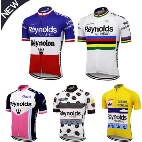 The New Reynolds Cycling Jerseys Short-Sleeved Various Styles Bicycle Clothes Summer Sweat-Proof Mountain Bike Wear Triathlon