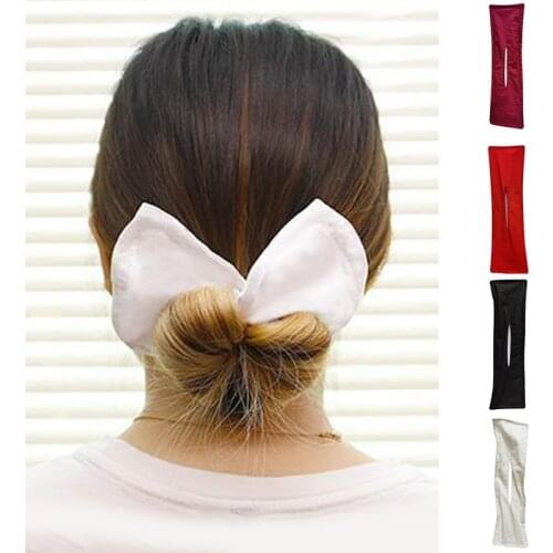 Hair Bun Maker Flexible Deft Bun Donut Twister Hair Band Strong Reusable Bun Must-have Tool Hair Accessories LXH