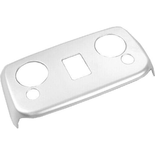 Silver Reading Light Lamp Decoration Cover Sticker Trim for Ford Mustang 2015-2019
