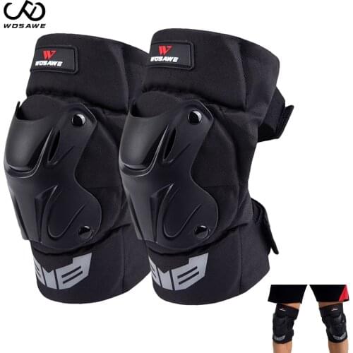 WOSAWE Motorcycle Kneepads ElbowPads Motocross Knee Protectior Moto Racing Protective Guard Gear Motorbike MTB Riding Knee Pads