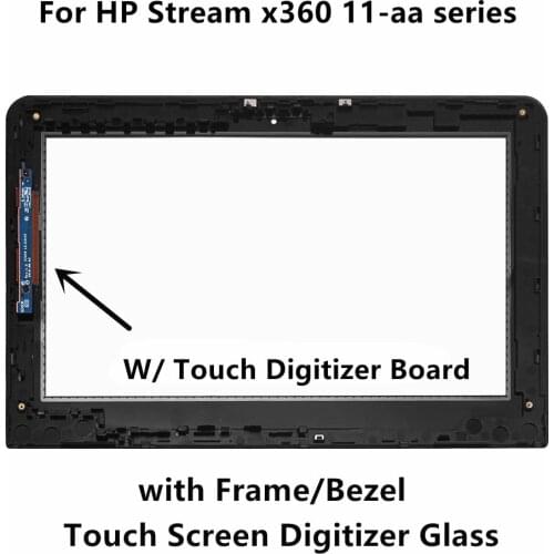 LCD Touch Screen Digitizer Assembly For HP Stream 11-aa053na 11-aa050na 11-aa053sa 11-aa001la 11-aa050sa 11-aa000nb 11-aa081ng