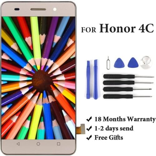 Highcopy For Honor 4C LCD Touch Screen For Huawei G Play Mini Display With Frame No Dead Pixel Screen Replacement Assembly