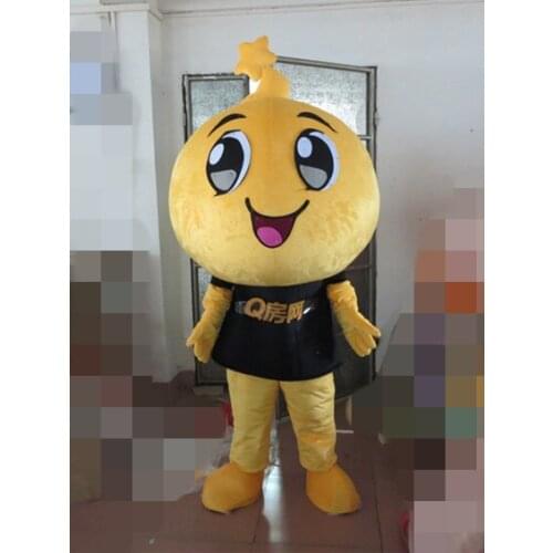 2015 Hot sale yellow mascot costume mascot carnival costume party costumes