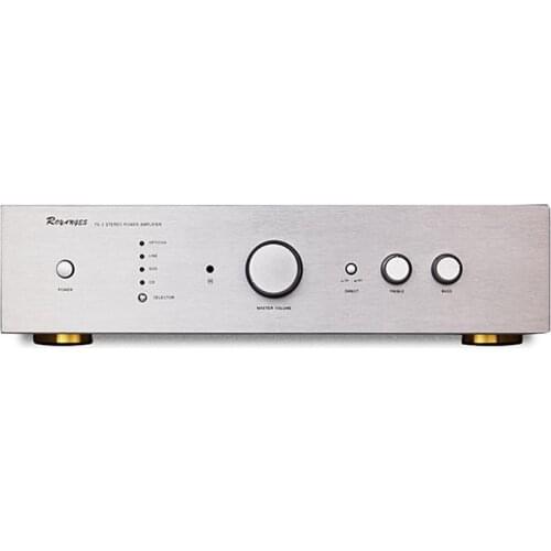 ROYANGES TS-2 HiFi power amplifier Fever hifi 2.0 home amp with remote control imported components new tube amplifier 200w*2