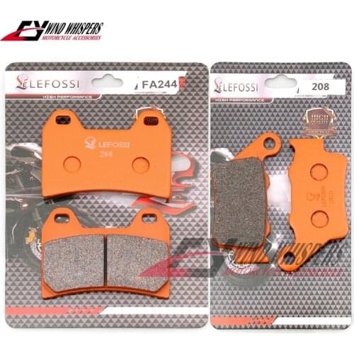 Metal sintering Front Rear Brake Pads For Yamaha TTR 250 YZ 125 250 WR250 500 For Kawasaki KDX 200 250 For Suzuki RMX DR 250 350
