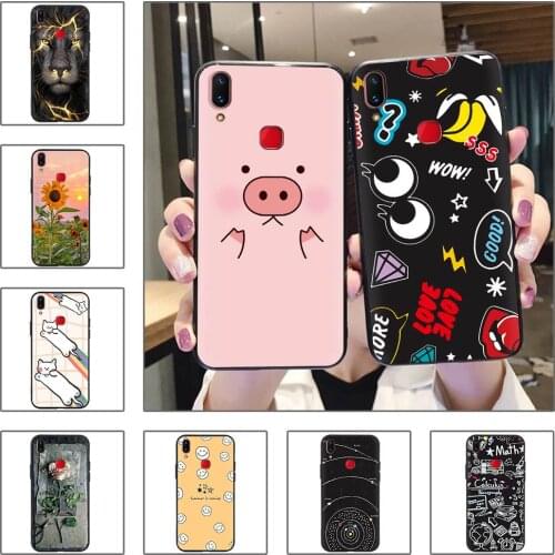 Fashion Cartoon Phone Case For VIVO X21/X21a Silicone Soft New Arrival Dirt-resistant For Girls