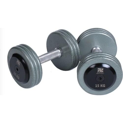 Ladies Fitness Body Steel Dumbbell Professional Training Fitness Equipment Paint Flat Head Fixed Dumbbell Set