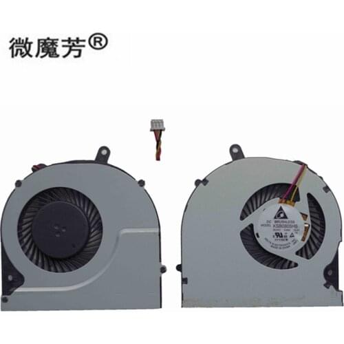 New cpu cooling fan for Toshiba Satellite P50-B P50T s55-A5294 KSB0805HB CL1X P50-AST2NX2 P50-AST3NX2 ST3NX3 S50 S55 S55t