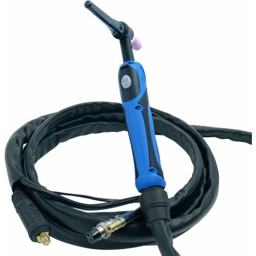 TIG Welding Torch WP26 with 4m Hose Package Quick-release Thread Argon 4 M Air-cooled Welding Torch