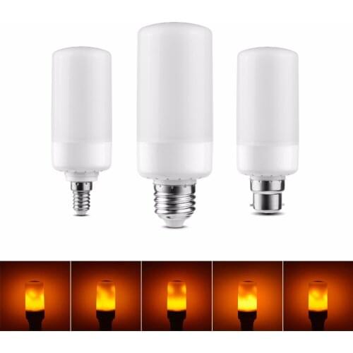 Good QualityE27 E26 B22 E12 E14 3-Modes LED Vlam Effect Fire Gloeilampen 6 W AC 85-265 V Flickering Emulatie Decoratieve Lamp