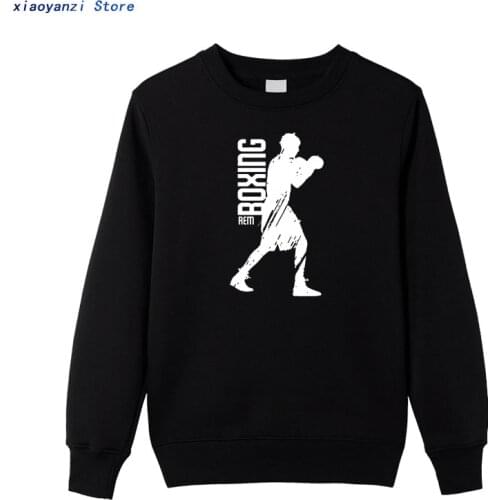 High Quality Funny sweatshirts Men Best Boxinger sportswear hoodies Rocky pullovers Adult sweatshirt couple clothing new-79235